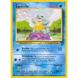 Base Set 2 - 093/130 - Squirtle (Lightly Played)