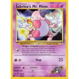 Gym Heroes - 094/132 - Sabrina's Mr. Mime