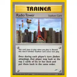 Neo Destiny - 095/105 - Radio Tower - Rare