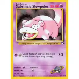 Gym Heroes - 095/132 - Sabrina's Slowpoke