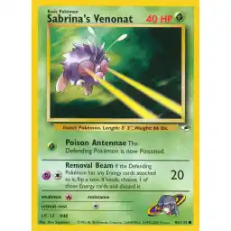 Gym Heroes - 096/132 - Sabrina's Venonat