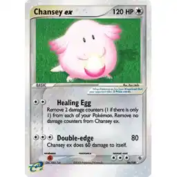 EX Ruby & Sapphire - 096/109 - Chansey EX (Lightly Played)