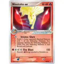 EX Hidden Legends - 96/101 - Ninetales ex (Near Mint -)