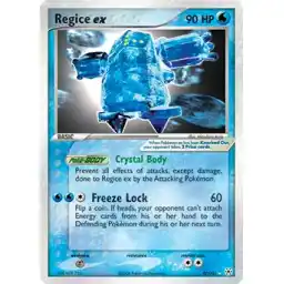 EX Hidden Legends - 97/101 - Regice ex