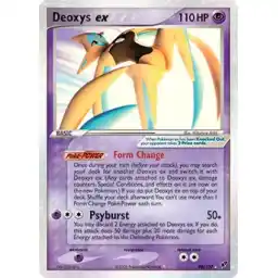 EX Deoxys - 098/107 - Deoxys ex (Near Mint -)