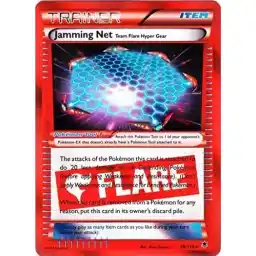 XY Phantom Forces - 098/119 - Jamming Net - Reverse Holo