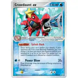 EX: Holon Phantoms - 099/110 - Crawdaunt ex