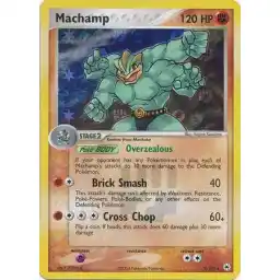 EX Hidden Legends - 9/101 - Machamp - Reverse Holo Rare (Near Mint -)