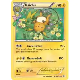 Generations - RC9/RC32 - Raichu (Lightly Played)