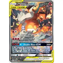 Black Star Promo - SM201 - Reshiram & Charizard (Moderately Played)