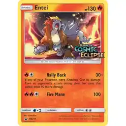 Black Star Promo - SM219 - Entei (stamp)