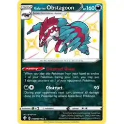 Shining Fates - SV80/SV122 - Galarian Obstagoon