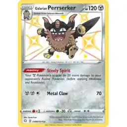 Shining Fates - SV87/SV122 - Galarian Perrserker