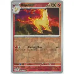 Stellar Crown - 020/142 - Rapidash - Reverse Holo