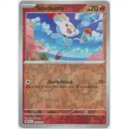 Stellar Crown - 026/142 - Scorbunny - Reverse Holo