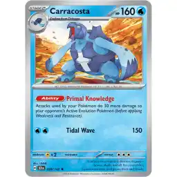 Stellar Crown - 038/142 - Carracosta - Holo Rare