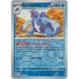 Stellar Crown - 038/142 - Carracosta - Reverse Holo