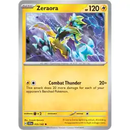 Stellar Crown - 055/142 - Zeraora - Holo Rare