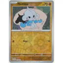 Stellar Crown - 077/142 - Meditite - Reverse Holo
