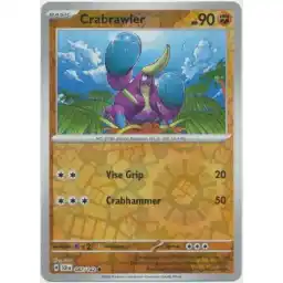 Stellar Crown - 087/142 - Crabrawler - Reverse Holo