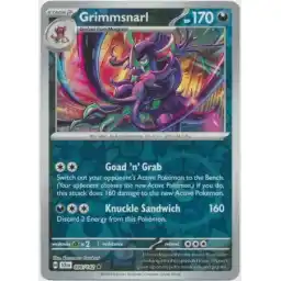 Stellar Crown - 096/142 - Grimmsnarl - Reverse Holo