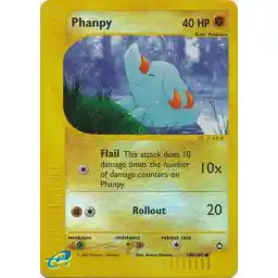 Aquapolis - 100/147 - Phanpy - Reverse Holo