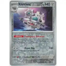 Stellar Crown - 101/142 - Klinklang - Reverse Holo