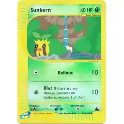 Skyridge - 106/144 - Sunkern - Reverse Holo (Damaged)