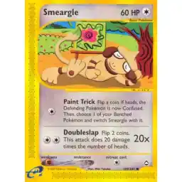 Aquapolis - 109/147 - Smeargle (Moderately Played)