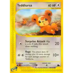 Skyridge - 109/144 - Teddiursa