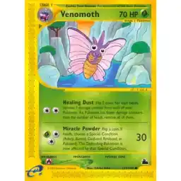 Skyridge - 111/144 - Venomoth (Moderately Played)
