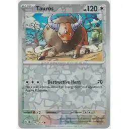 Stellar Crown - 112/142 - Tauros - Reverse Holo