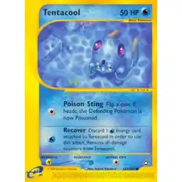 Aquapolis - 113/147 - Tentacool (Moderately Played)