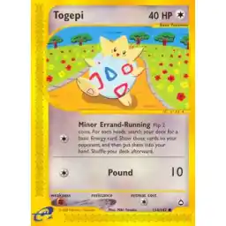Aquapolis - 114/147 - Togepi (Moderately Played)
