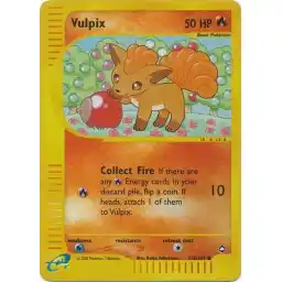 Aquapolis - 116/147 - Vulpix - Reverse Holo (Moderately Played)