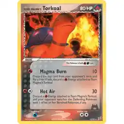 EX Team Magma vs Team Aqua - 12/95 - Team Magma's Torkoal - Holo Rare