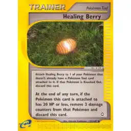 Aquapolis - 125/147 - Healing Berry (Moderately Played)