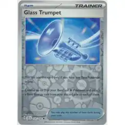 Stellar Crown - 135/142 - Glass Trumpet - Reverse Holo