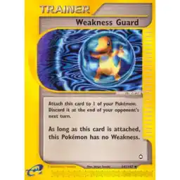 Aquapolis - 141/147 - Weakness Guard (Lightly Played)