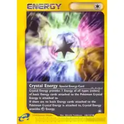 Aquapolis - 146/147 - Crystal Energy (Lightly Played)