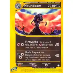 Aquapolis - 15/147 - Houndoom - Rare