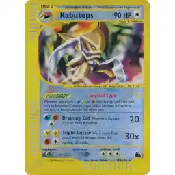 Skyridge - 150/144 - Kabutops - Secret Rare - Reverse Holo (Heavily Played)