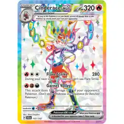 Stellar Crown - 157/142 - Cinderace ex