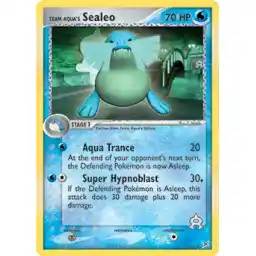 EX Team Magma vs Team Aqua - 16/95 - Team Aqua's Sealeo - Rare