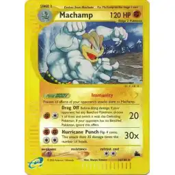 Skyridge - 16/144 - Machamp - Reverse Holo - Rare