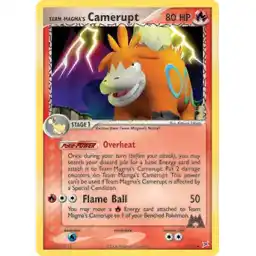 EX Team Magma vs Team Aqua - 19/95 - Team Magma's Camerupt - Rare