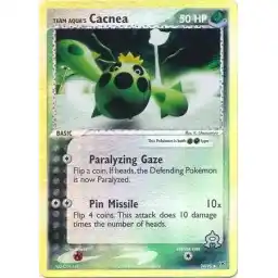 EX Team Magma vs Team Aqua - 24/95 - Team Aqua's Cacnea - Reverse Holo (Lightly Played)
