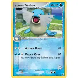 EX Team Magma vs Team Aqua - 31/95 - Team Aqua's Sealeo