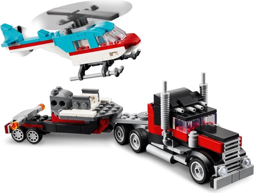 LEGO Creator 31146 Trailer med Helikopter - Bilde 2