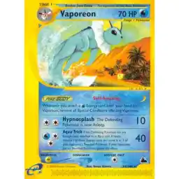 Skyridge - 33/144 - Vaporeon - Rare